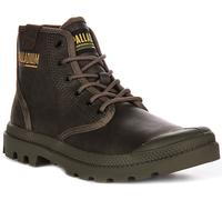 Palladium Pampa Hi Revamp 90S Botte Femme En Brun UK 4 - 12
