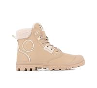 Palladium Bottines Pampa Hi Snow Warm à lacets Femme Beige Taille 39,5