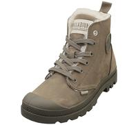 Palladium Pampa Hi Zip Femme Baskets Casual Gris Roches - 38 EU