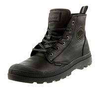 Bottines cuir zippÃ©es Palladium Pampa Hi Ess Noir 40