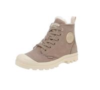 Palladium Bottes à lacets 'Pampa' beige / noisette, Taille 40