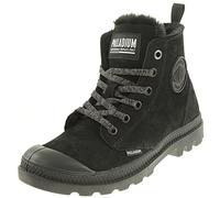 PALLADIUM Femme Pampa Hi Zip WL Basket, Black/Black, 41.5 EU