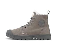 Palladium Pampa Hi Zip Wool, Bottes Baskets pour femme, Cloudburst Charcoal Gray, 39.5 EU