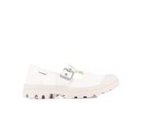 Palladium Mixte Pampa M-Jane Washed Mary Flat, Soft White, 42 EU