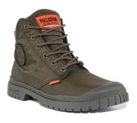 Palladium Pampa SP20 Cuff WP+ Bottes en nylon imperméable à lacets poure en olive (olive, 37) 38