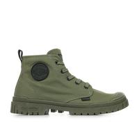 Botte De Sport Végan Femme Palladium Pampa Sp20 Hi Découpée En Olive EU 37-47