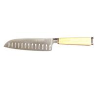 PALLARES SOLSONA Couteau Santoku Manche DE buis, Acier Inoxydable forgé 17 cm