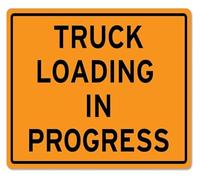 Pallet Loading Activity Warning Playful Tin Sign For Factory Floor 12x8 Inch