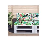 Coussins De Canapé Palette 2 Pcs Multicolore Tissu Vidaxl Vidaxl Vert