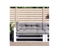 Palletkussens 3 st stof grijs314559