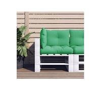 Palletkussens 3 st stof groen360861