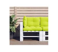 Coussins de Palette Oreiller de Siège Jardin Terrasse Extérieur Tissu vidaXL