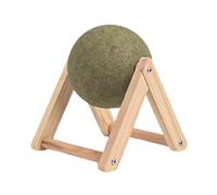 Palline Di Gatta Giocattolo Per Gatti - Bolle Di Gatta Girevoli Saneche Si Attaccano Al Muro, Palla Erbaa Gattaa | Giocattolo Con Palla Da Pavimento Alla Menta Per Gatti, divertente Giocatto