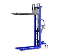 Pallit Gerbeur hydraulique LIFT-M | Hauteur de levage 1600 mm | Capacité de charge 1000 kg | Roues PU | Chariot élévateur