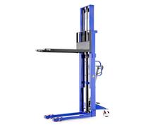 Pallit Gerbeur Hydraulique Transpalette Élévateur | Chariot Elevateur 1000 kg | Hauteur de Levage 3000 mm | Roues PU | Mât Duplex | 5 Ans de Garantie
