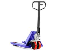 Pallit Transpalette COMPACT-P | Capacité de charge 2500 kg | longueur de fourche 800 mm | roues PU | transpalette court