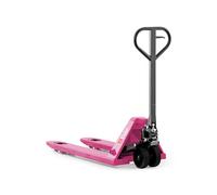 Pallit Transpalette Manuel Rose 2500 kg Fourches 1150 mm | Chariot transpalette industriel COLOR - roues PU silencieuses, livré assemblé, châssis acier anti-torsion
