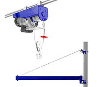 Pallit treuil électrique avec bras pivotant | jusquà 1000 kg de capacité de charge | câble extra long de 5 m | télécommande
