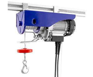 Pallit Treuil électrique HOIST | 125 kg/12 m | 250 kg/6 m | Télécommande incluse avec 1,6 m de câble | Etrier de sécurité