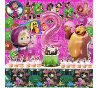 Palloncini Orso Compleanno,Kit Compleanno Palloncino Foil Orso per Festa,Kit Addobbi Compleanno e Orso,Decorazioni Torta Orso.