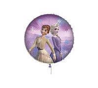 Palloncino Frozen II Elsa e Anna Con pesetto e nastrino 18-46cm, 1pz.