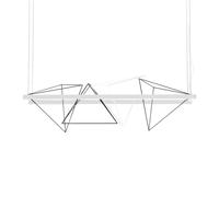 PALLUCCO lampe à suspension ROCK GARDEN 125 cm (Blanc - Métal peint mat)