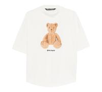 Palm Angels - Bear In Mind Over Tee - Homme - Tops - Blanc - Taille: S