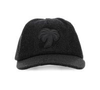 Palm Angels - Casquette de baseball glamour ornée - Femme - Accessoires - Noir - Taille: ONE Size