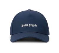 Palm Angels - Casquette Logo Brodé - Homme - Accessoires - Bleu - Taille: ONE Size
