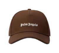 Palm Angels - Classic Logo Cap - Homme - Accessoires - Brun - Taille: ONE Size