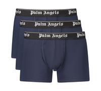 Palm Angels - Classic Tri-Pack Boxer Shorts - Homme - Sous-vêtements - Bleu - Taille: L