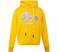 Palm Angels Drawstring Bear Hoodie Jaune/Marron S Male