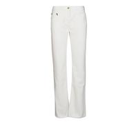 Palm Angels, Femme, Jeans, Blanc, Taille: W27 Jean Boot-Cut Tubulaire en Denim