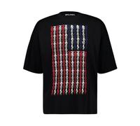 Palm Angels - Flames Flag Loose T-Shirt - Homme - Tops - Multicolore - Taille: S