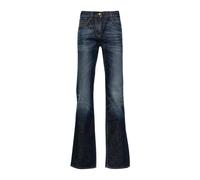 Palm Angels - Flared Denim Jeans - Femme - Jeans - Bleu - Taille: W25