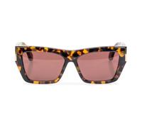 Palm Angels, Homme, Accessoires, Brun, Taille: ONE Size Hollywood Lunettes de soleil