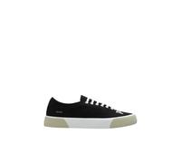 Palm Angels, Homme, Chaussures, Noir, Taille: 43 EU Baskets à Logo Imprimé