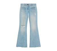 Palm Angels - Jean Bootcut Bleu Clair - Femme - Jeans - Bleu - Taille: W28