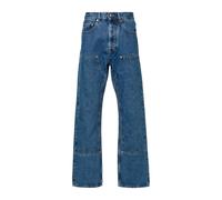 Palm Angels - Jeans à panneaux droits et logo en relief - Homme - Jeans - Bleu - Taille: W31