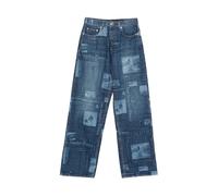 Palm Angels - Jeans Élégants avec un Design Unique - Homme - Jeans - Bleu - Taille: W32