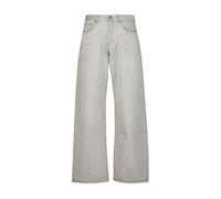 Palm Angels - Jeans Loose Fit avec Logo Courbe - Homme - Jeans - Gris - Taille: W32