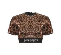 Palm Angels - Sequin Top - Femme - Blouses et Chemises - Multicolore - Taille: 40 FR