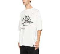 Palm Angels - T-shirt Palm Angels - Homme - Tops - Blanc - Taille: M