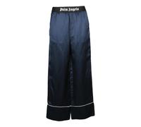 Palm Angels - Tuta in Satin - Femme - Pantalons - Bleu - Taille: 36 FR