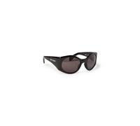 Palm Angels, unisex, Accessoires, Noir, Taille: 57 MM Lunettes de soleil rondes oversize
