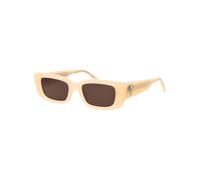 PALM ANGELS Unisex PERI056 Yosemite 1764 sand Lunettes de soleil Acétate Beige Marron Carré Normale