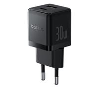Baseus Chargeur secteur Palm P1011160A113-00 Rapide 30W USB-C et USB-A Noir