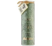 Palm Light Bougie Chakra - Vert - 20 cm - Durée de Combustion : 100 Heures - Aspect Cristal - De qualité supérieure - pour l'intérieur et l'extérieur