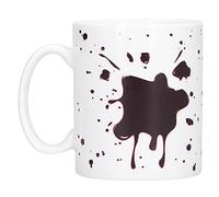 Palm Motif Tasse À Café Thermique Induction Couleur Changeante Tasse En Céramique Peint À La Main Unique Design pour Le Bureau À Domicile De Mariage 300ml