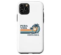 Palm rétro Vintage Sunset Palm du Costa Rica Coque pour iPhone 11 Pro